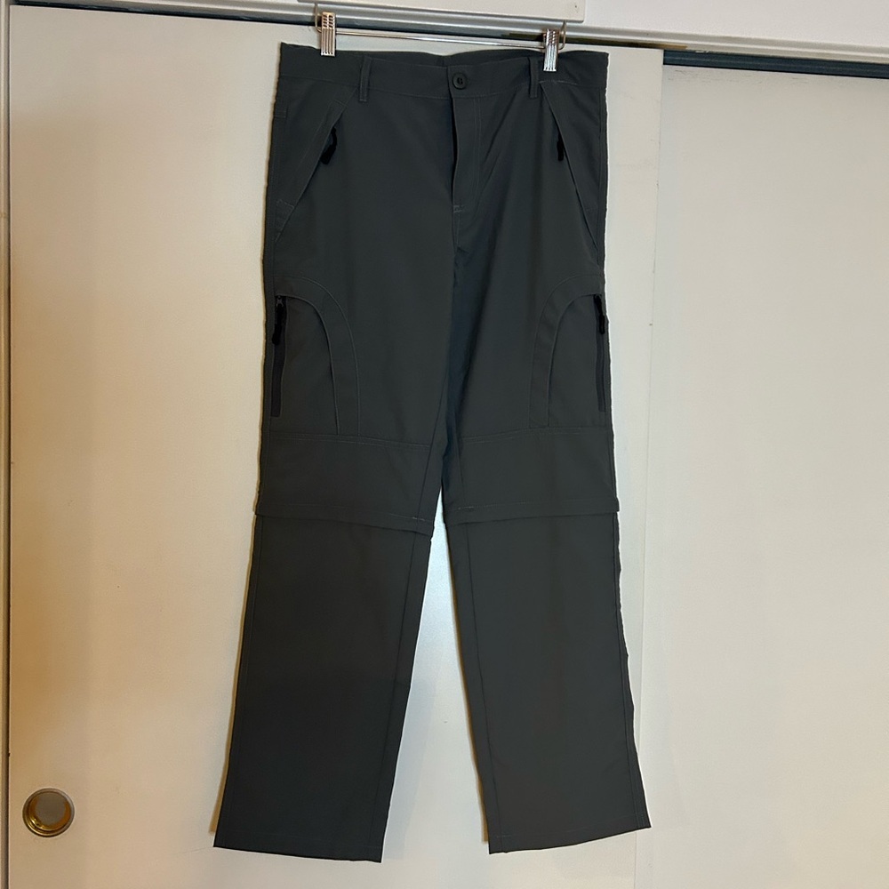 Boys Gray Cargo Pants/shorts